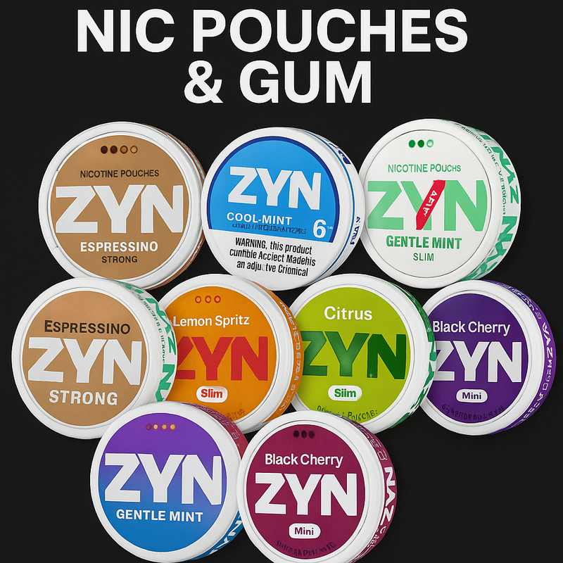 NIC POUCHES & GUM